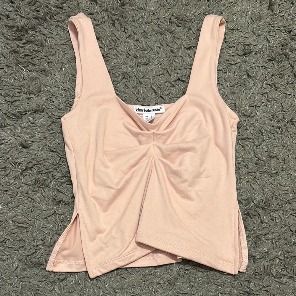 Charlotte Russe pink Tank Top